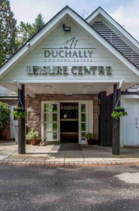 Ryder Cup Lodge Duchally - Free Access To Leisure Club Swimming Pool Hot Tub Steam Room - Starlink Satellite Internet - Sky Glass Now Dog Friendly For 2025 Auchterarder Buitenkant foto